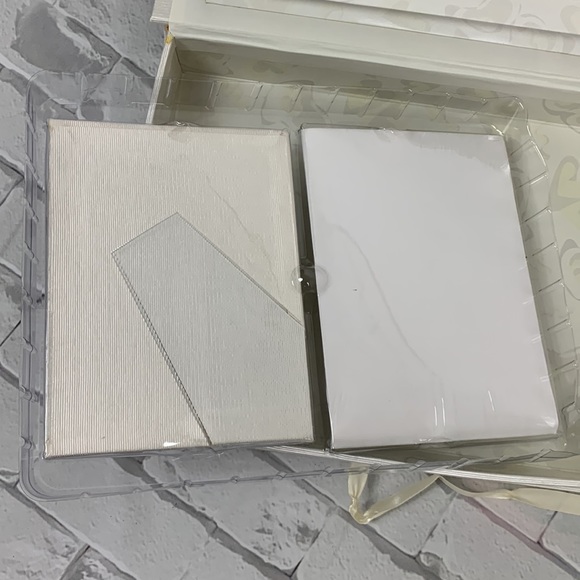 Wedding Album set/storage box. New. Frame, cards, storage. - Picture 8 of 12